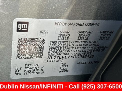 Used 2024 Chevrolet Trax LS w/ Driver Confidence Package FWD image 53