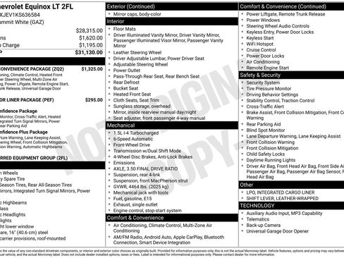 Used 2019 Chevrolet Equinox LT w/ Driver Convenience Package FWD image 4