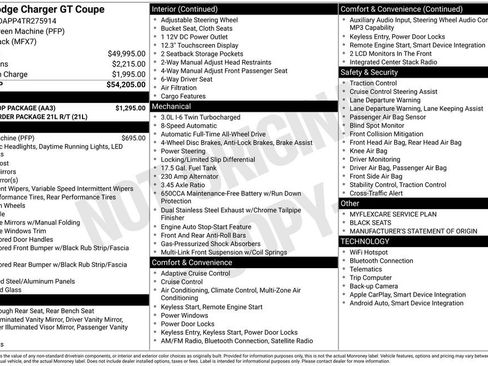 New 2026 Dodge Charger GT w/ Blacktop Package AWD/4WD image 9