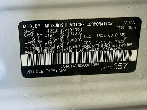 Used 2025 Mitsubishi Outlander Sport ES AWD/4WD image 12