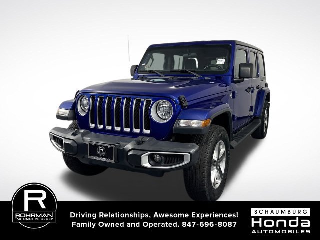 Used 2020 Jeep Wrangler Unlimited Sahara AWD/4WD image 2