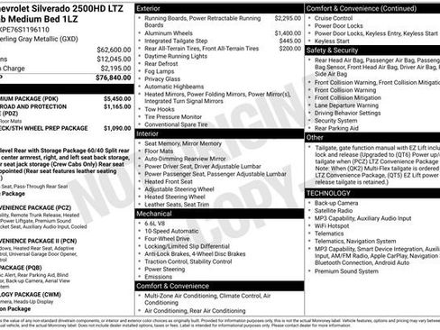 Certified 2025 Chevrolet Silverado 2500 LTZ w/ LTZ Premium Package AWD/4WD image 39