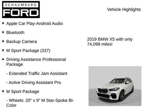 Used 2019 BMW X5 xDrive40i w/ M Sport Package AWD/4WD image 8