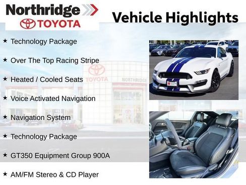 Used 2016 Ford Mustang Shelby GT350 w/ Technology Package image 2