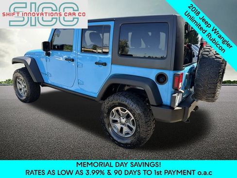 Used 2018 Jeep Wrangler Unlimited Rubicon w/ Connectivity Group AWD/4WD image 4