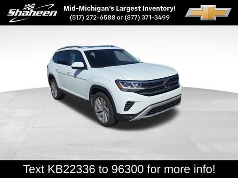 Used 2021 Volkswagen Atlas SEL AWD/4WD image 1
