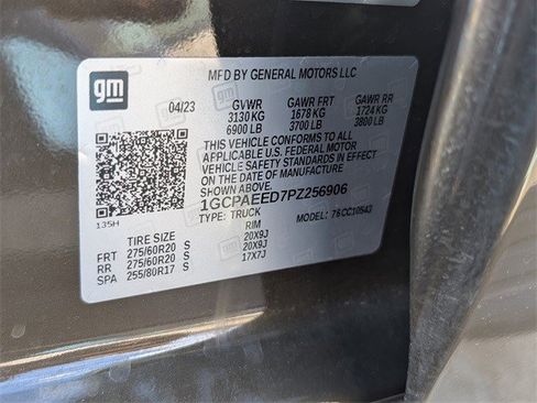 Certified 2023 Chevrolet Silverado 1500 LTZ w/ Technology Package image 24