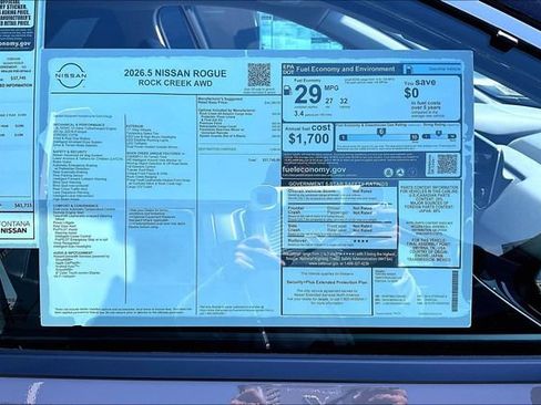New 2026 Nissan Rogue SV AWD/4WD image 13