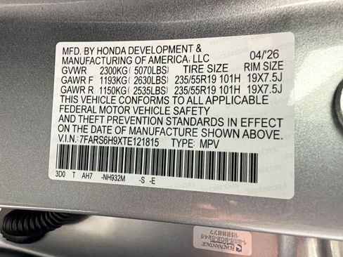 New 2026 Honda CR-V Sport Touring image 21