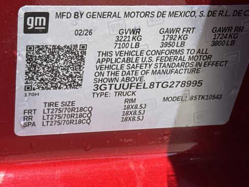 New 2026 GMC Sierra 1500 AT4X image 36