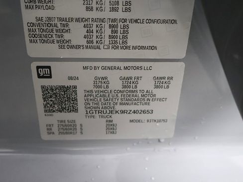 Used 2024 GMC Sierra 1500 Elevation image 48