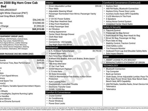 Certified 2024 RAM 2500 Big Horn AWD/4WD image 13