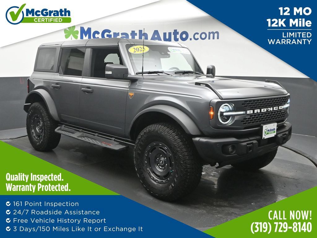 Used 2025 Ford Bronco Badlands AWD/4WD image 1