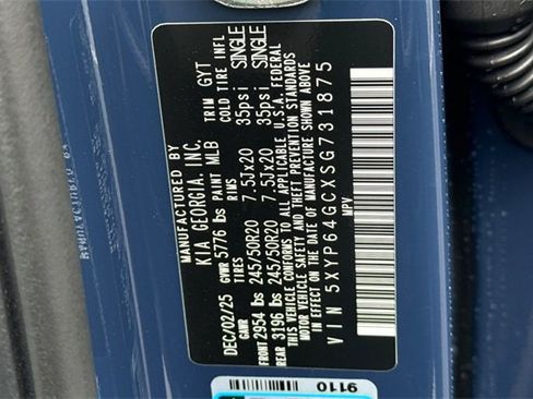 New 2025 Kia Telluride S image 37