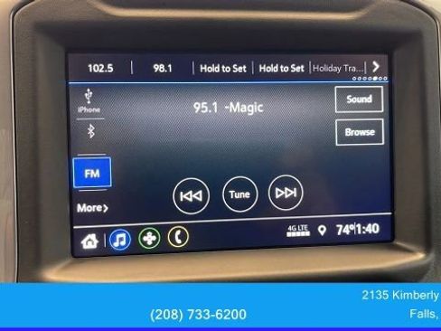 Used 2021 Chevrolet Silverado 1500 Custom Trail Boss w/ LPO, Dark Essentials Package image 21