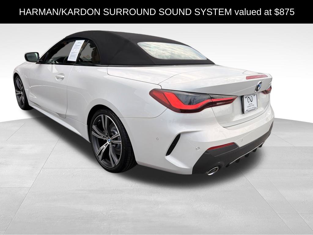 Used 2021 BMW 430i Convertible w/ Executive Package RWD image 5