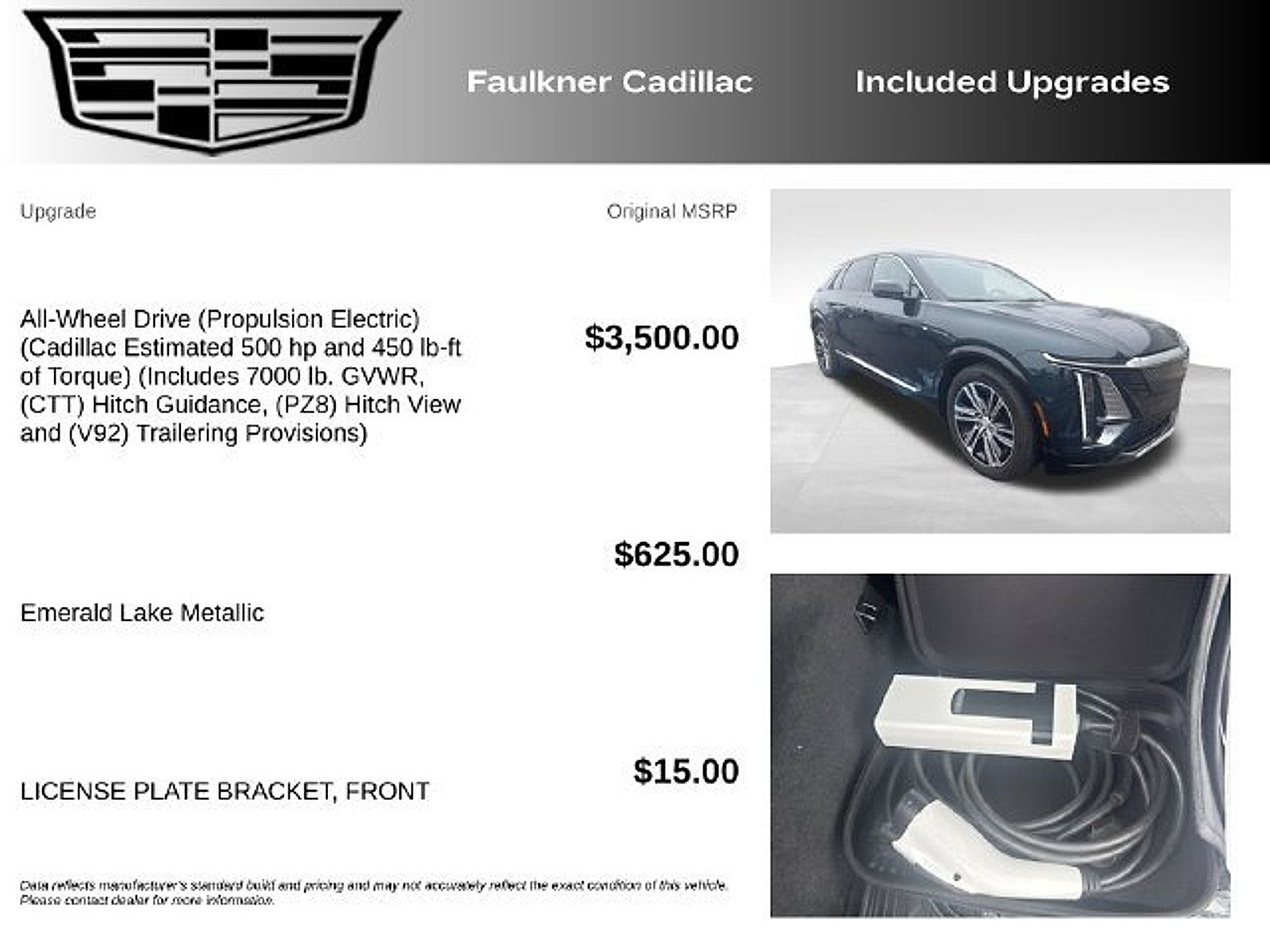 Certified 2024 Cadillac Lyriq Luxury AWD/4WD image 11