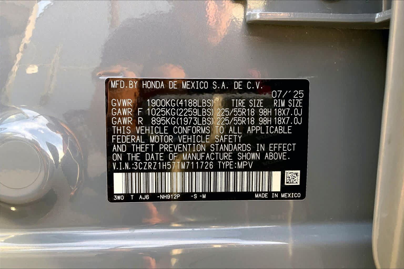 Used 2026 Honda HR-V Sport image 37