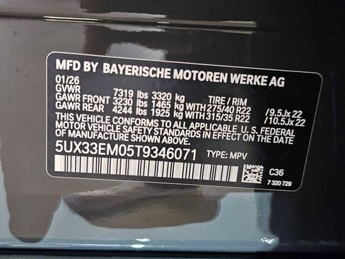 New 2026 BMW X7 M60i AWD/4WD image 48