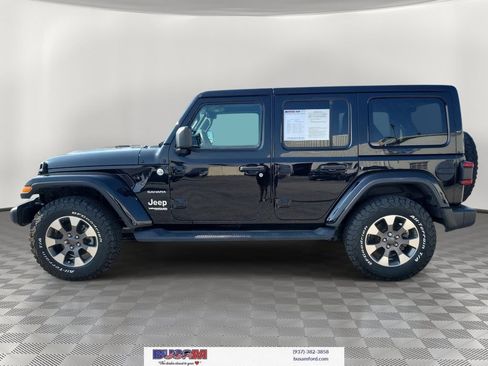 Used 2021 Jeep Wrangler Unlimited Sahara w/ Uconnect 4C Nav & Sound Group AWD/4WD image 25