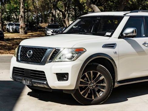 Used 2017 Nissan Armada Platinum w/ Captain Seat Package image 3