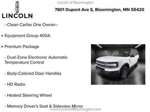 Used 2024 Ford Bronco Sport Badlands w/ Premium Package image 5