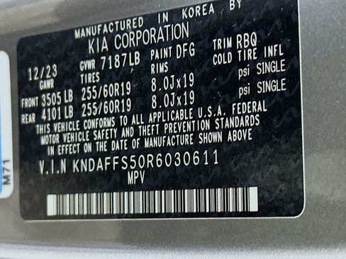 Used 2024 Kia EV9 Wind AWD/4WD image 12