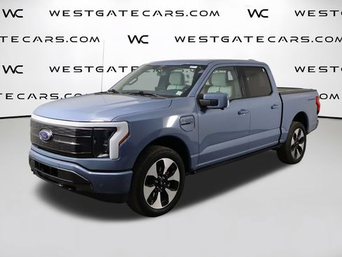 Used 2023 Ford F150 Lightning Platinum AWD/4WD image 1