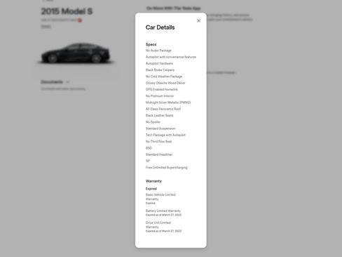 Used 2015 Tesla Model S 85D AWD/4WD image 4