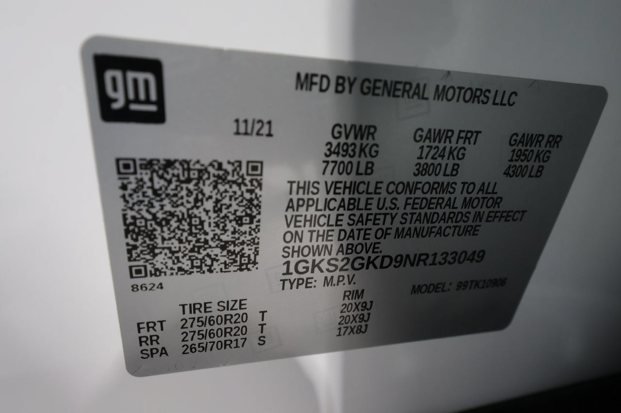 Used 2022 GMC Yukon XL SLT w/ SLT Premium Package AWD/4WD image 35