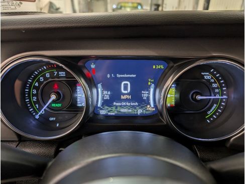 Used 2023 Jeep Wrangler Unlimited Rubicon 4xe w/ Steel Bumper Group image 19