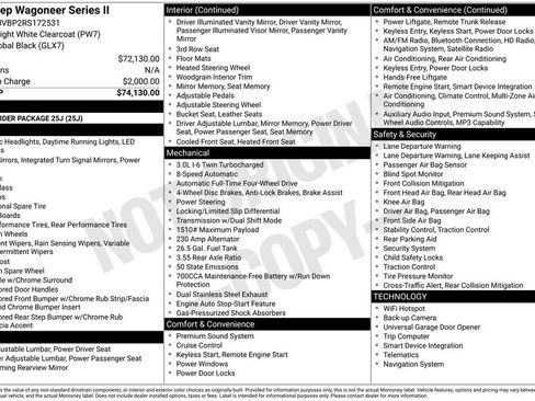 Used 2024 Jeep Wagoneer Series II image 8