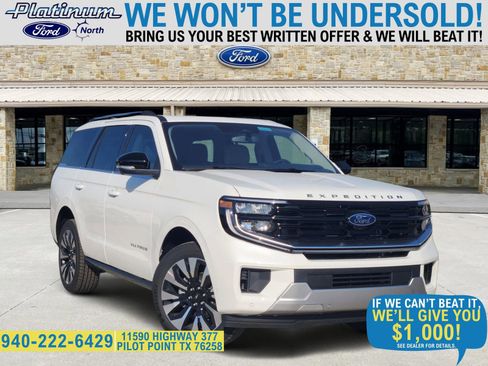 New 2025 Ford Expedition Platinum w/ Platinum Ultimate Package image 1