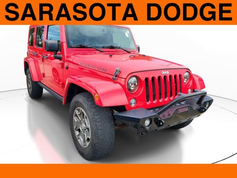 Used 2014 Jeep Wrangler Unlimited Rubicon w/ Connectivity Group AWD/4WD image 1