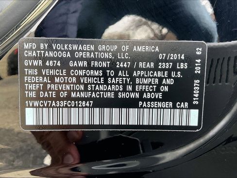 Used 2015 Volkswagen Passat TDI SEL Premium image 33