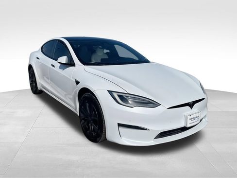 Used 2021 Tesla Model S Plaid AWD/4WD image 2