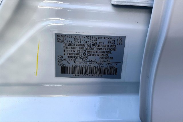 New 2027 Nissan Sentra SV w/ Floor Mat Package FWD image 13