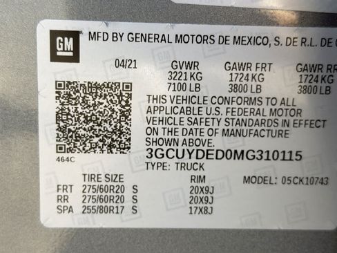 Used 2021 Chevrolet Silverado 1500 LT w/ All Star Edition Plus AWD/4WD image 27