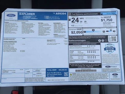 New 2026 Ford Explorer Active image 18