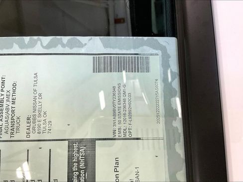 New 2026 Nissan Sentra S w/ Floor Mat Package image 43