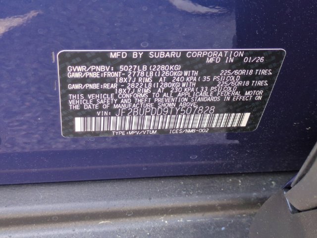 New 2026 Subaru Outback Limited w/ Premium/Limited Package 2 AWD/4WD image 45