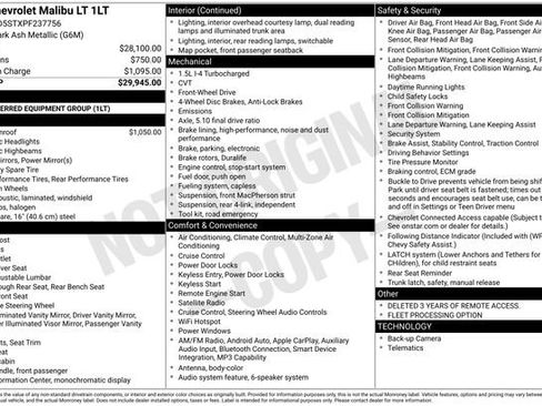 Used 2023 Chevrolet Malibu LT FWD image 5
