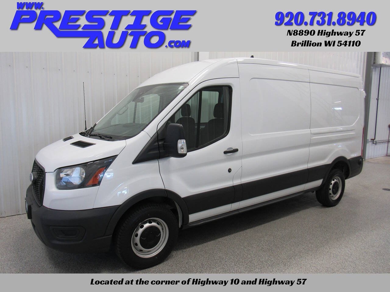 Used 2022 Ford Transit 250 Medium Roof w/ Load Area Protection Package RWD image 1