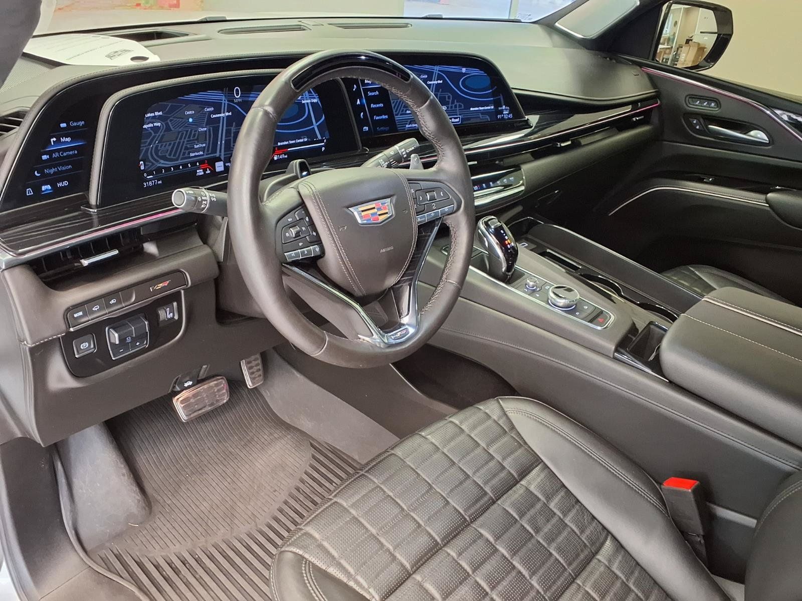 Certified 2023 Cadillac Escalade V w/ LPO, ONYX Package AWD/4WD image 22