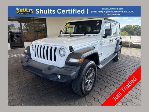 Used 2020 Jeep Wrangler Unlimited Sport S AWD/4WD image 1