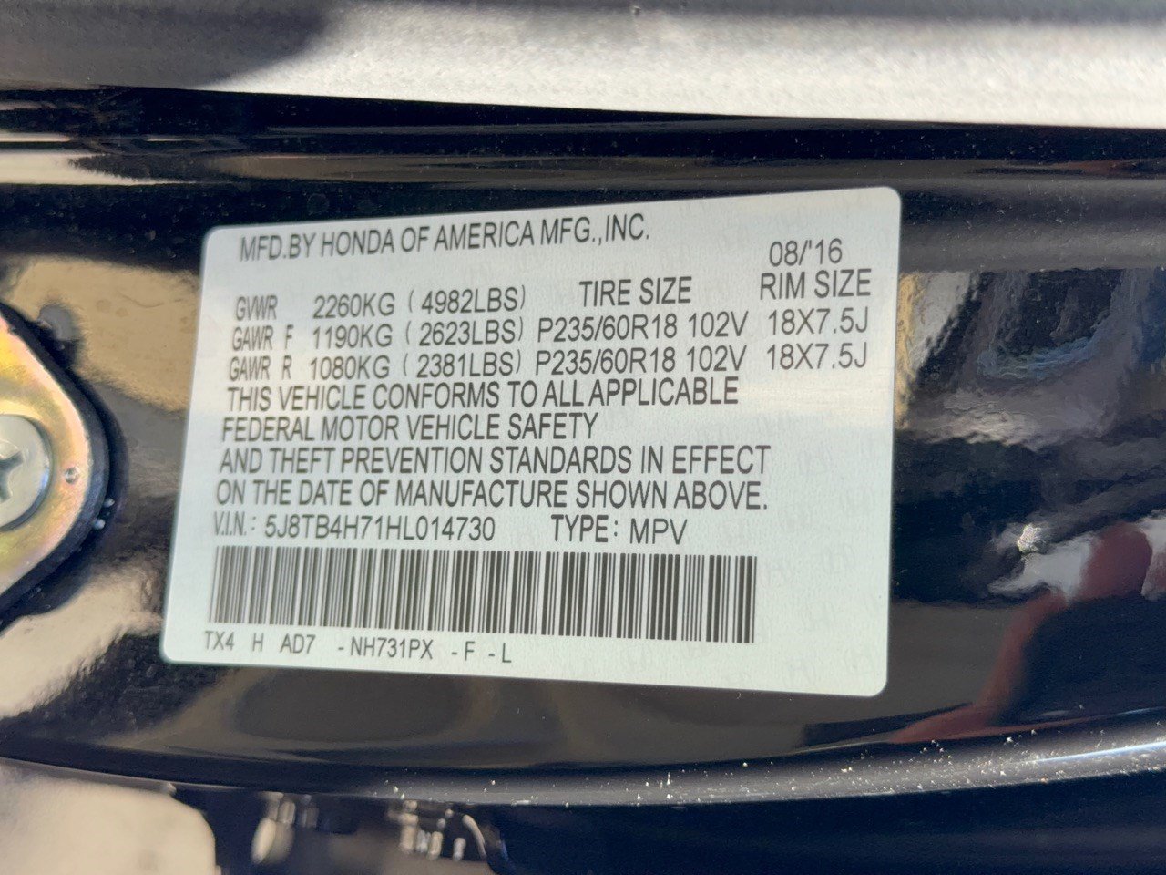 Used 2017 Acura RDX w/ Advance Package AWD/4WD image 31