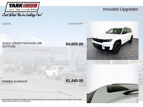 Used 2023 Jeep Grand Cherokee L Laredo AWD/4WD image 5