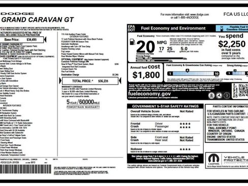 Used 2018 Dodge Grand Caravan GT image 15