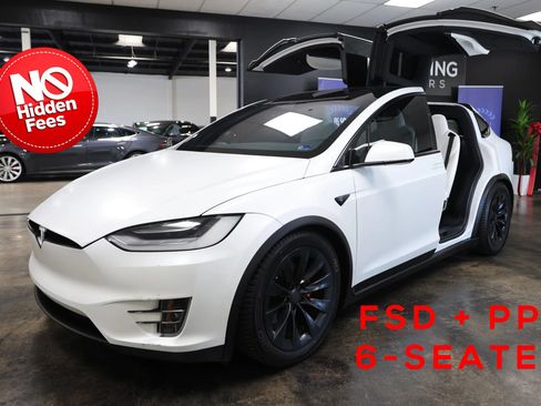 Used 2020 Tesla Model X Long Range AWD/4WD image 1