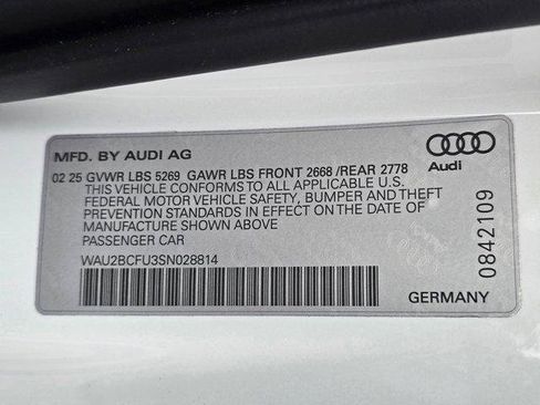 Certified 2025 Audi A5 2.0T Premium w/ Premium Plus AWD/4WD image 61